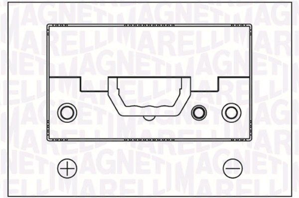 MAGNETI MARELLI Стартерная аккумуляторная батарея 067300610005